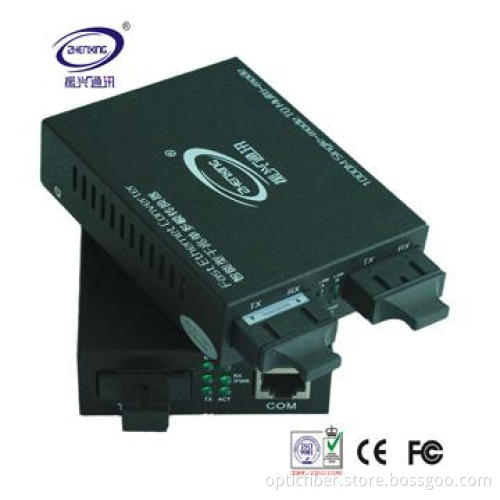 SC Ports Media Fiber Converter